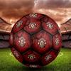 Man U logoSoccer Ball Colorful All Ages Machine Stitched PVC Competition Ready Durable High-Bounce