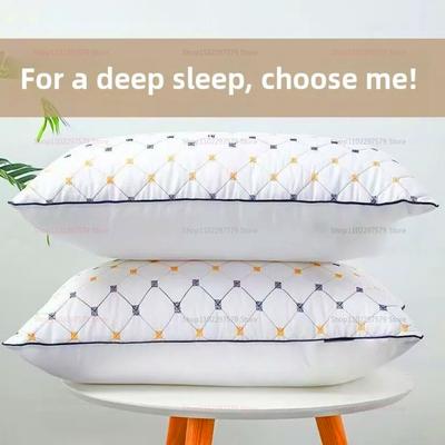 Ergonomic Pillow Memory Orthopedic Cotton Pillow Slow Rebound Soft Memory Slepping Pillows Ergonomic Shaped Relax The Cervical