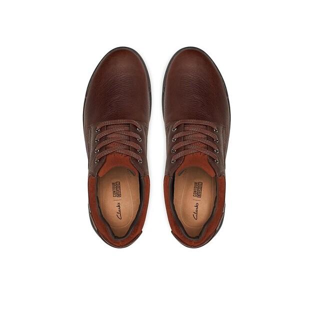 Halbschuhe Clarks Rockie WalkGtx GORE-TEX 261734657 braun