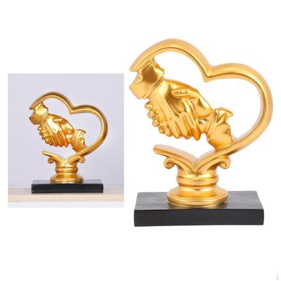 Hands Shape Sculpture Decoration Casual Decor Cooperation Crafts Home Living Room Ornament