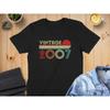 Birth Years Vintage Birthday Party Year 2007 Premium T Shirt Vintage Washed Designer Clothes Stylish Comfortable Versatile