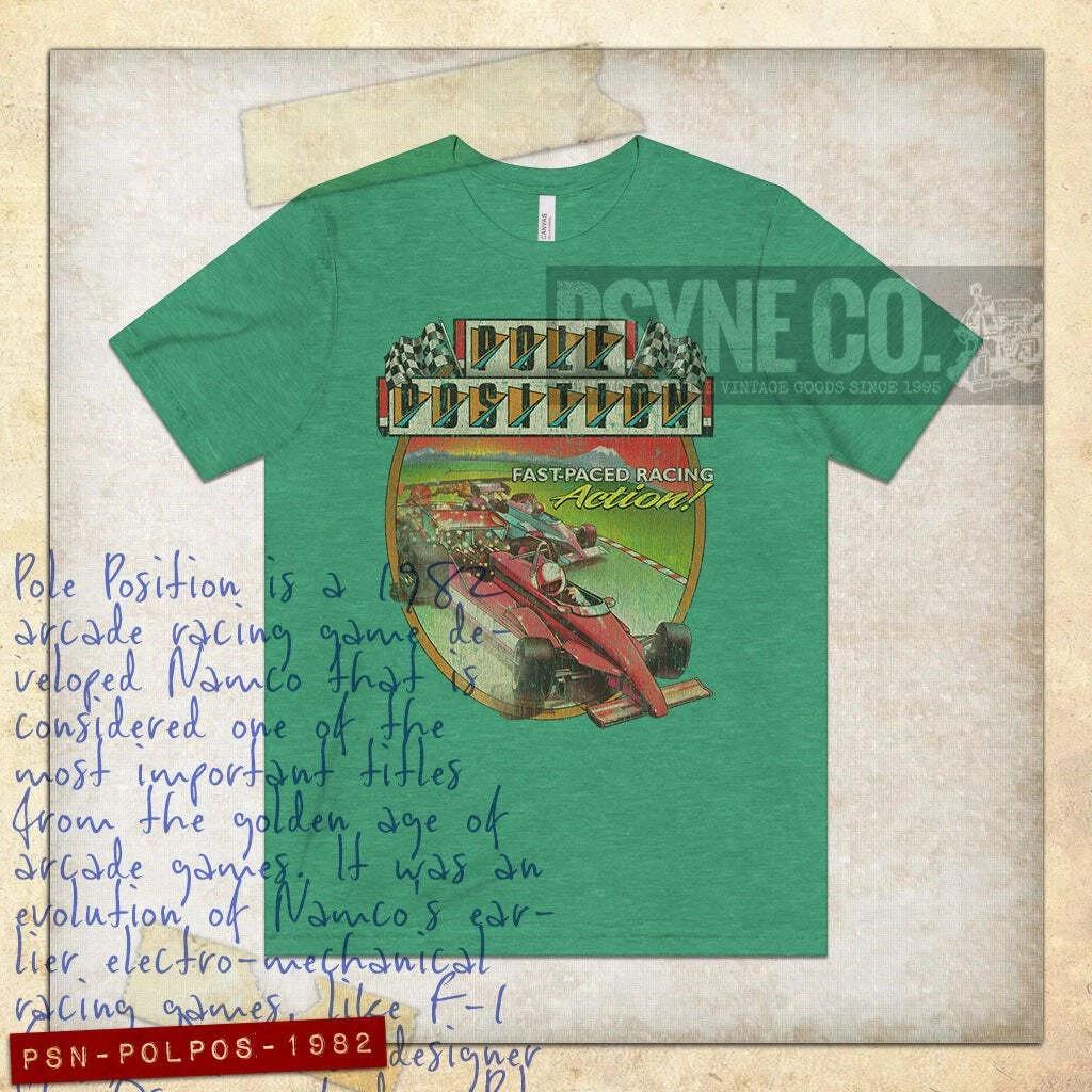 

Pole Position 1982 Vintage Men s T shirt S