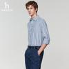 HAZZYS Men's Striped Pure Cotton Shirt