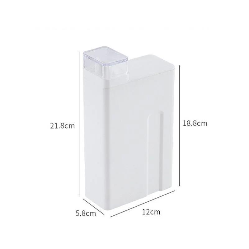 

1PC 1000ML Laundry Detergent Empty Bottles Reusable Refillable Large Capacity Softener Storage Bottle белый