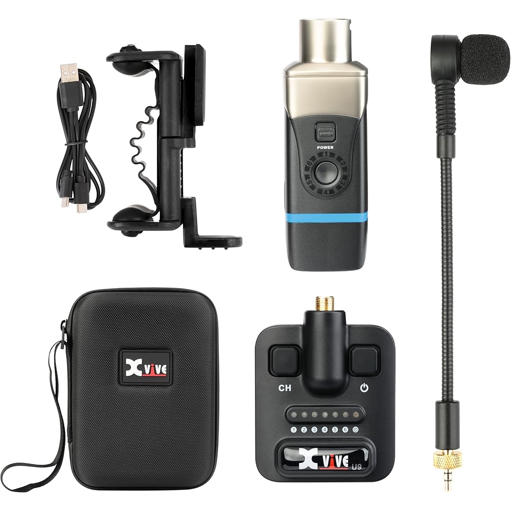 Xvive Xvibe U9 Violin Wireless System Wireless System XV-U9/VN