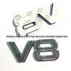 3D Metal V8 Emblem Badge for Toyota & Volkswagen Cars