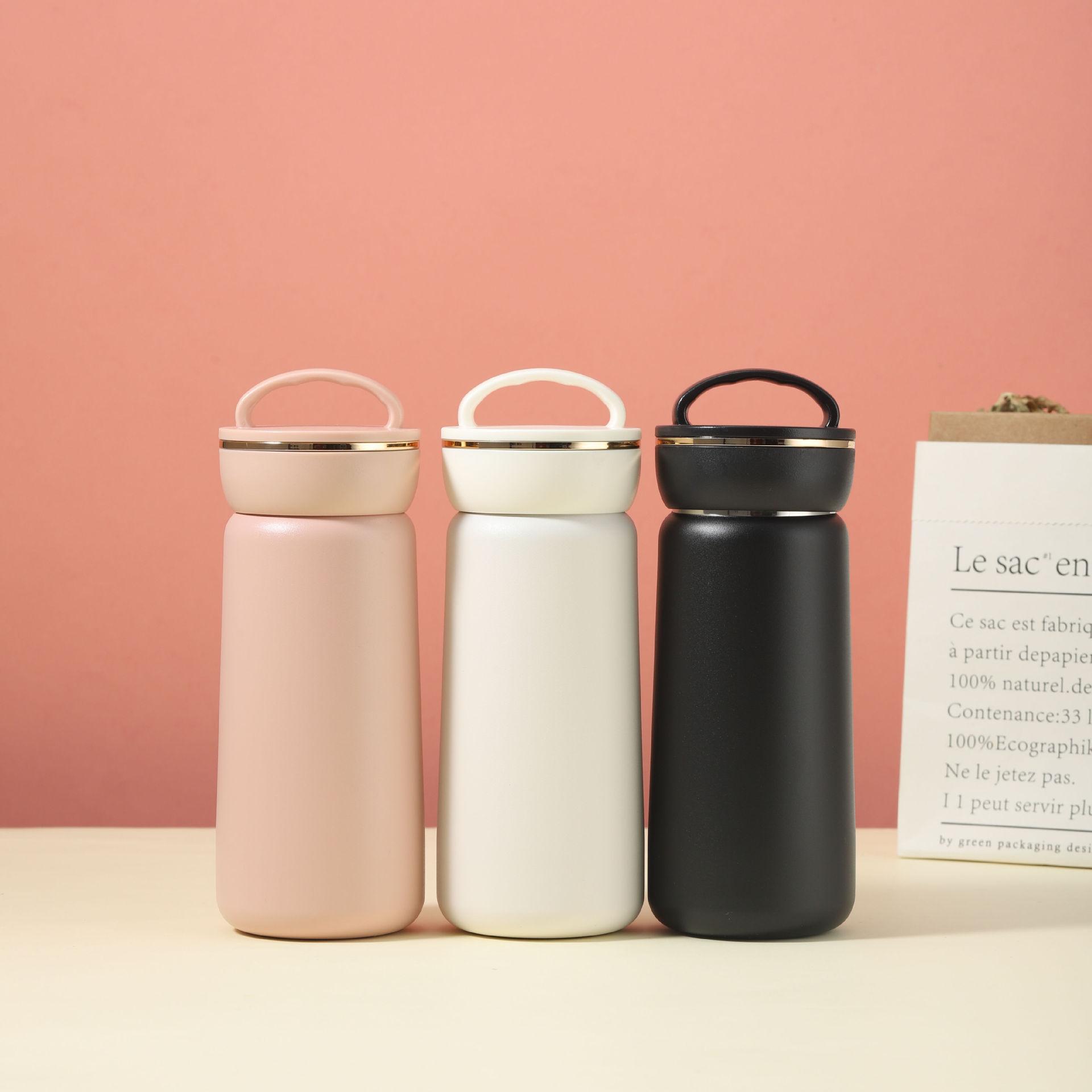 

Simple water cup Car portable straight body gift cup 380ml белый