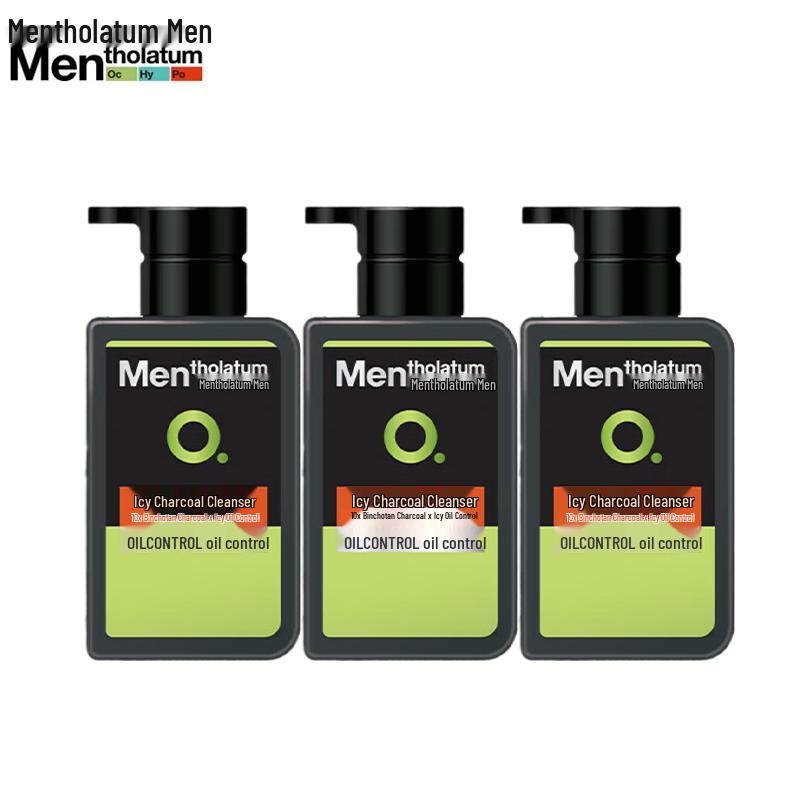 

Mentholatum Men s Icy Charcoal Facial Cleanser