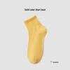 Women's Mid-Calf Pure Cotton Socks - Odor-Absorbing, Sweat-Wicking, Anti-Pilling for Spring & Summer