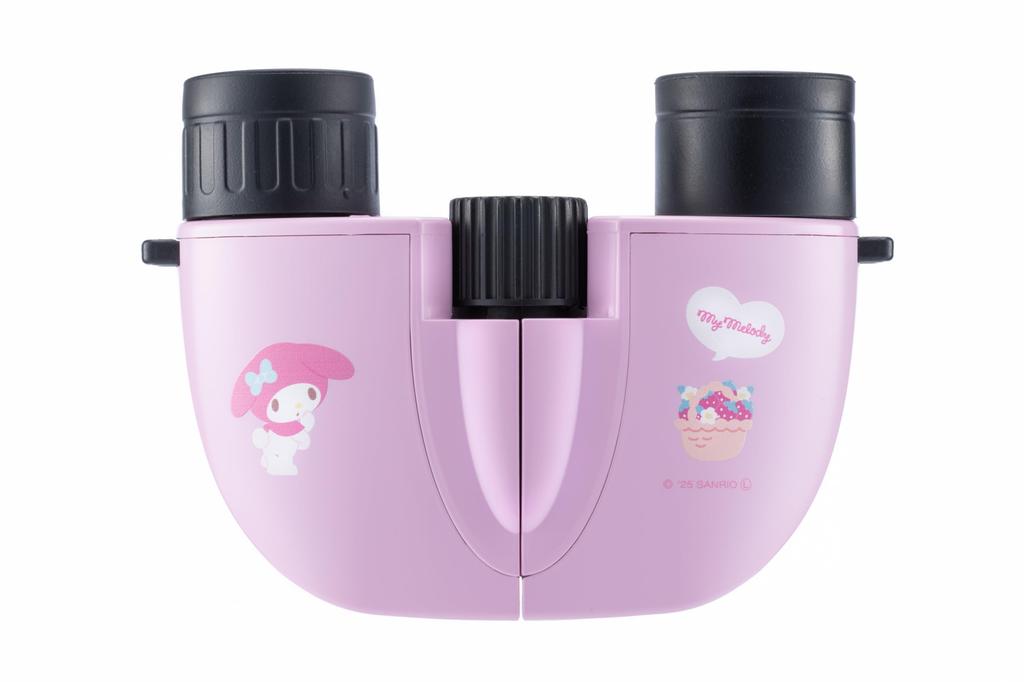 Kenko Sanrio Characters 8x 21mm My Melody Charm 410257 Binoculars, Aperture, Ultra-Lightweight, Concert-Ready, (Pink), Multi-Coated Lenses, Included,