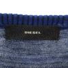 DIESEL Long sleeve knit one piece S blue Women Used