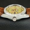 VINTAGE REFURBISHED CITIZEN AUTOMATIC JAPAN MENS GOLDEN DIAL WATCH a447053-1
