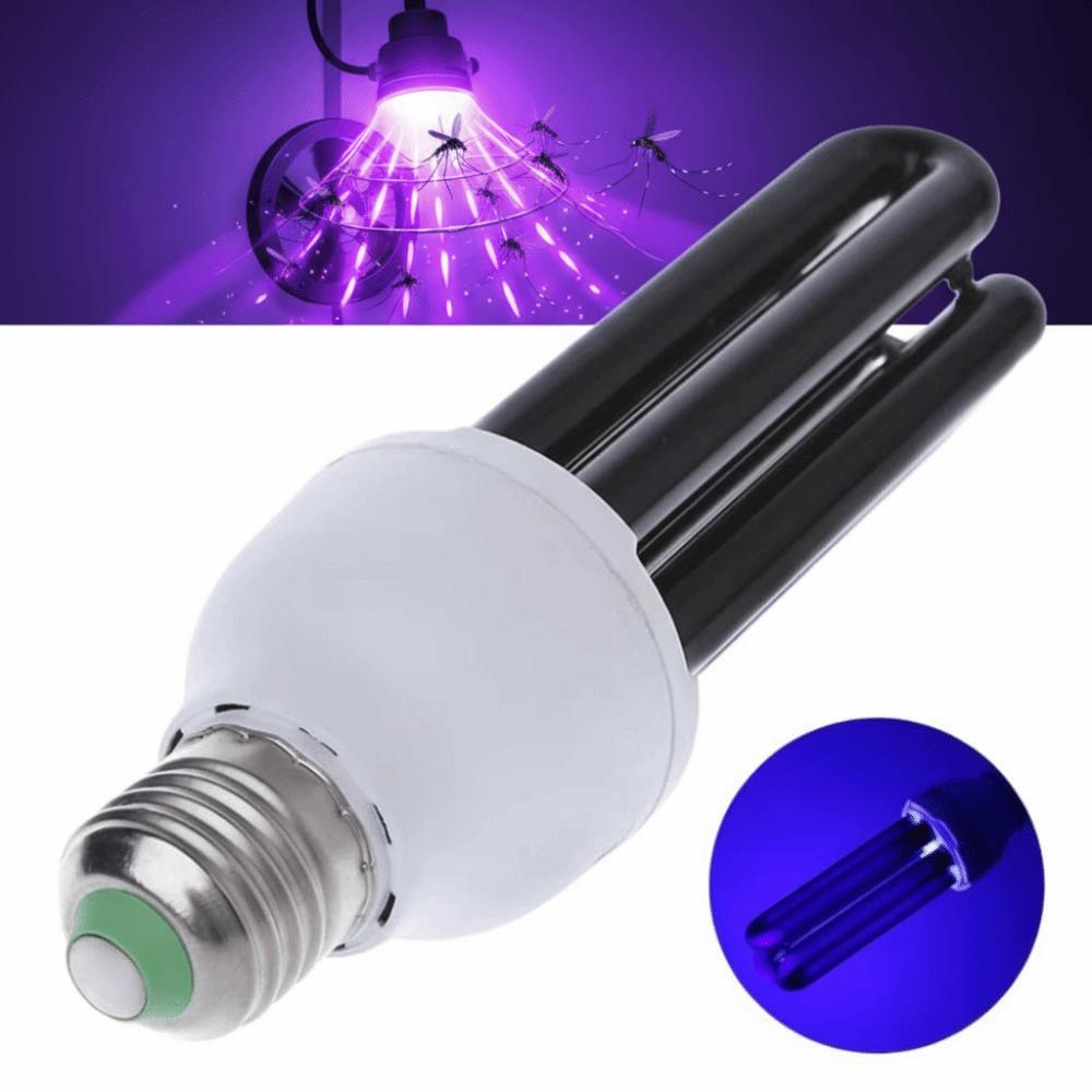 Violet Light Purple Light UV Light Bulb Black 220V AC220V Black Light E27 Base Low Energy Germicidal Lamp Aquaculture