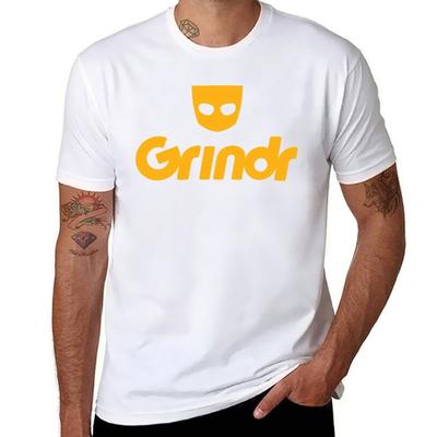 Logogrindr TShirt Man T Shirts Cotton Cotton Tshirt 100 TShirt