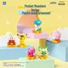 Mini Figuras de Pokémon: Enfeites de Caixa Surpresa, Tampas de Caneta, Borrachas, Bonecas