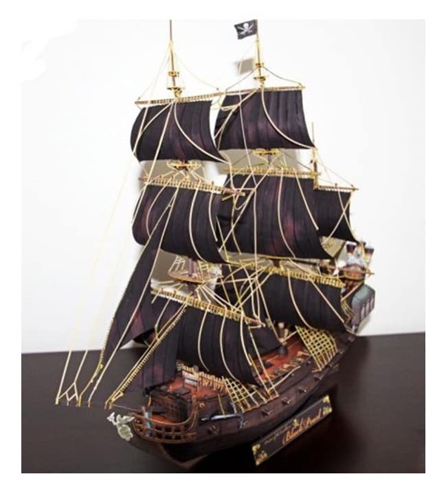 

3D сборная модель из бумаги Черная Жемчужина