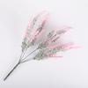 1/3/5pcs Artificial Flower Plant Lavender Christmas Festival Wedding Bridal Bouquet Home Outdoor UV Protection Gift Decoration