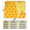 Funny 3D Pikachu Dotted Face Blanket Pokemoned Travel Flannel Bedding Throws For Living Room Soft Warm Quality Bedspread Gift
