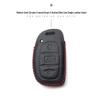 Hyundai Genuine Leather Key Case for Santa Fe, ix35, Mistra, Elantra, Reina, Veloster, Sonata