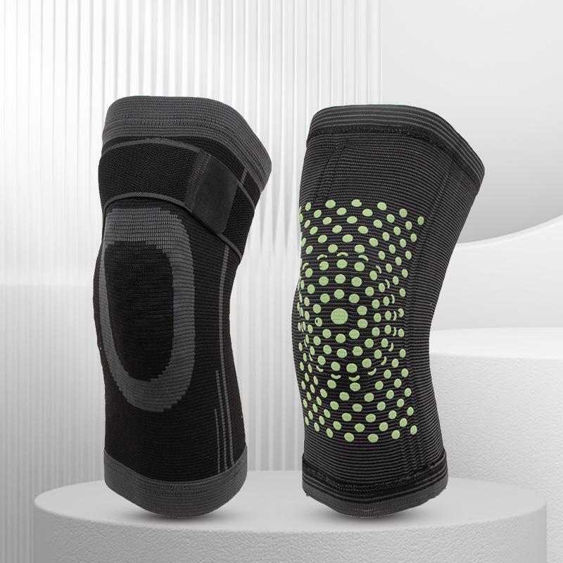 

Наколенники Полынь Нагревающие Нескользящие Спортивные Наколенники Фитнес Защита Дышащие с Давлением XXL