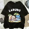 Women Labubu Adult Sweethearts Clothes T Shirts Girl Cartoon Anime Graphic Print Shirt Fashion Tops FeUnisex Birthday Party Gifts
