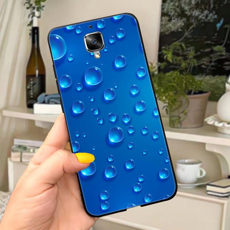 Case For OnePlus 3 3T Cover Black Soft TPU Silicone Back Cover For One plus 3T 3 T Phone Cases for OnePlus3T 1+ 3 1+3T Coques