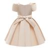 Pink Summer Princess Suspender Dress for Girls - Western Style