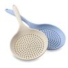 14-Inch Silicone Kitchen Strainer Slotted Spoon, Large Skimmer for Cooking and Frying