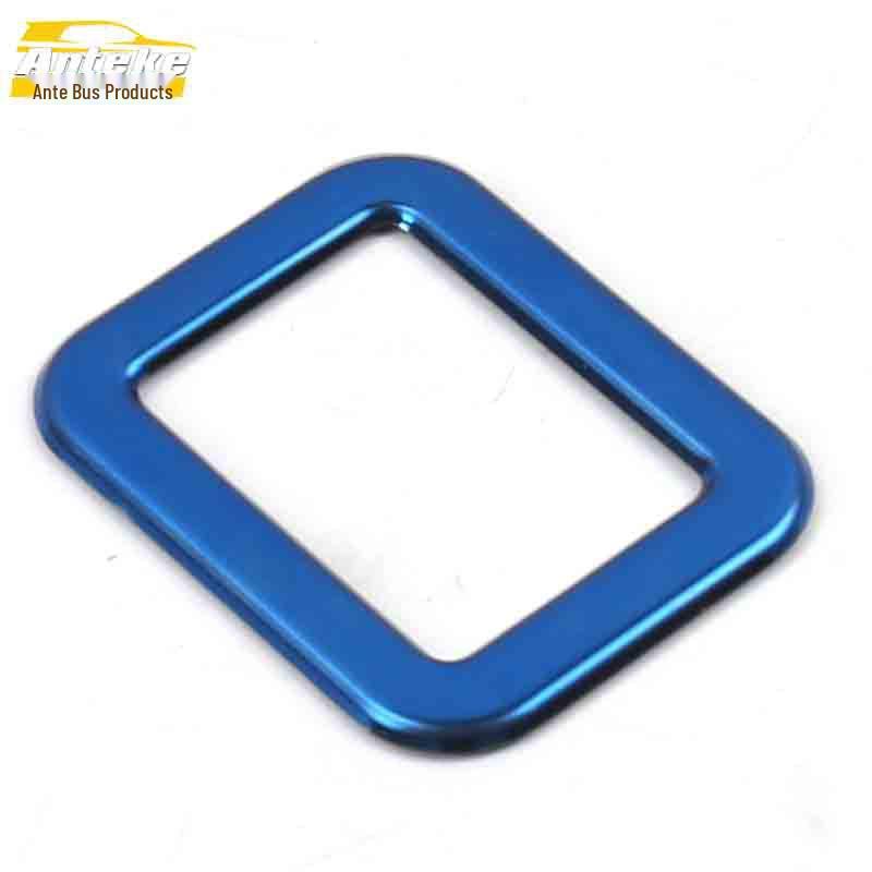 VV7 Trunk Switch Light Ring and Stainless Steel Tailgate Button Decorative Sticker