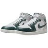 Baskets Unisexe Air Jordan 1 Mid SE Vert Oxydé Blanc Voile Gris Neutre FQ7720-103