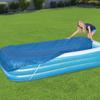Schwimmbadmatte Abdeckung Außen Schwimmbad Teppich Abdeckung Rechteckige Schwimmbad Abdeckung 120*69 Zoll