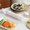 Sushi Maker Kit with Push-Button Release DIY Rice Mold Roller for Homemade Sushi Onigiri BPA-Free Plastic Fun Kitchen Tool for Sushi Lovers Kids