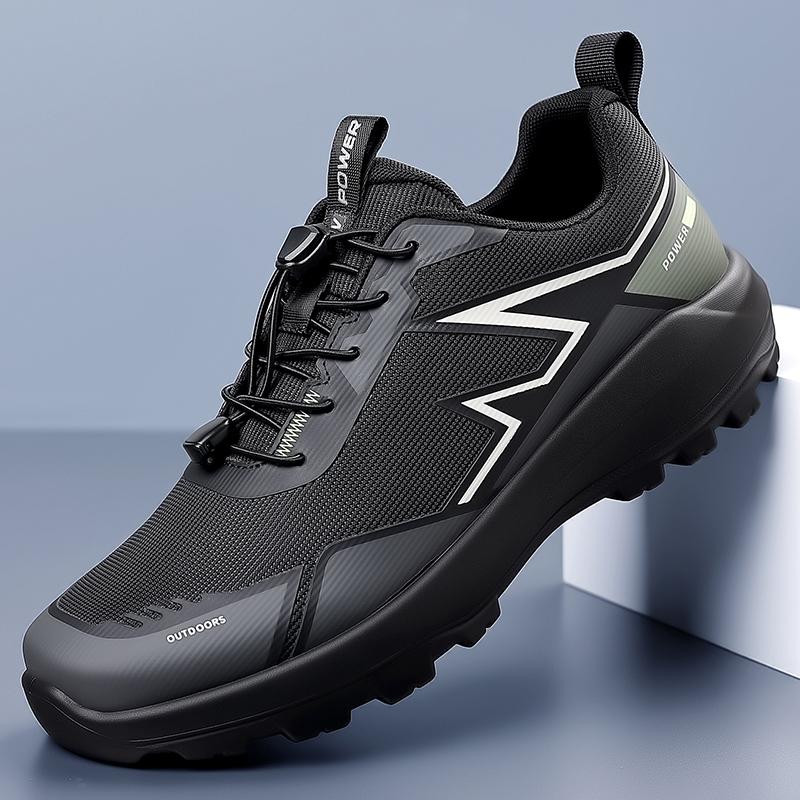 Mens Running Shoes 2026 New Mesh Breathable Outdoor Sports Walking Shoes Wear Resistant Leisure Sneakers for Man