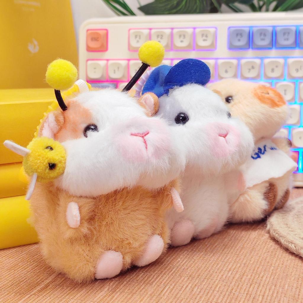 Internet Celebrity Hamster Plush Toy Guinea Pig Doll Bag Pendant