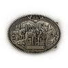 Retro Men's Zinc Alloy Animal Pattern Belt Buckle – Smooth Sports Design, Individually Packaged