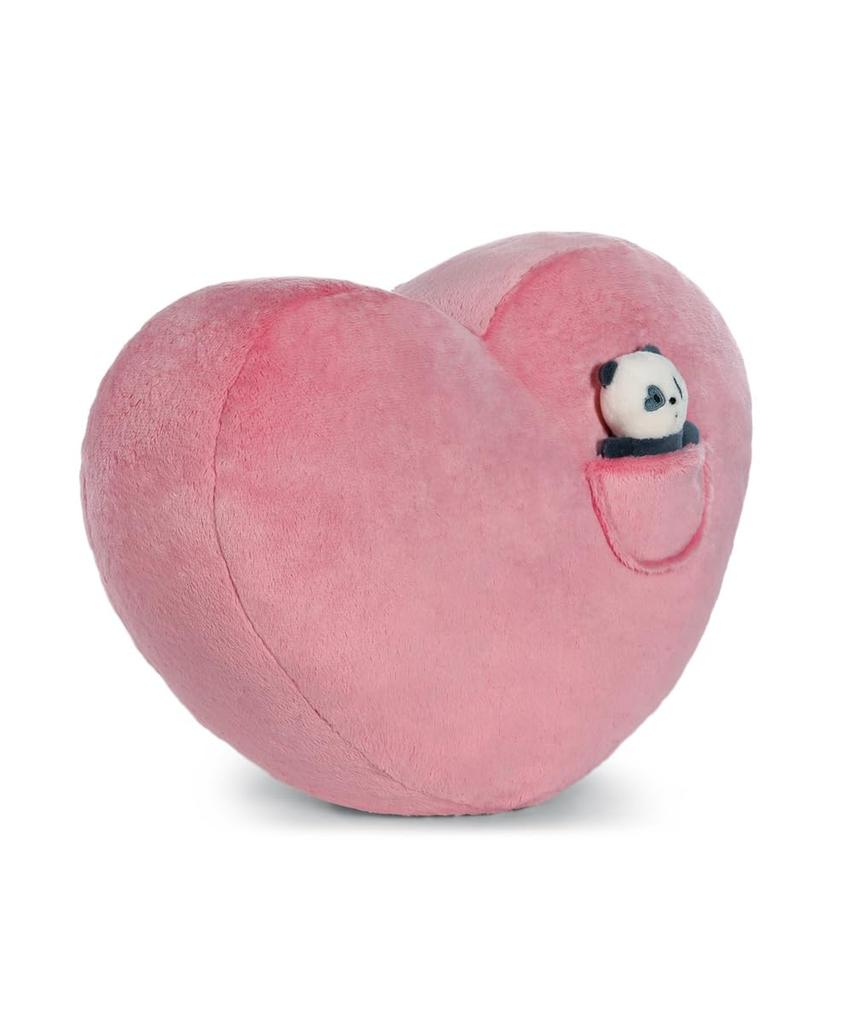 NICI Love25 Love Panda Heart 40x27cm Cushion,