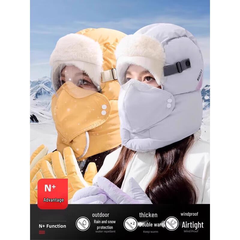 Women's Warm Winter Windproof Lei Feng Hat