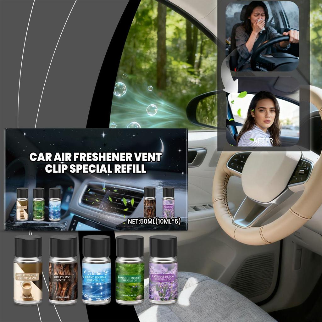 Auto-Lufterfrischer 5 Stück Langanhaltender Duft Dekoration Aromatherapie Auto-Parfüm Lufterfrischer Für Zimmer Schrank Haus Innenraum Auto