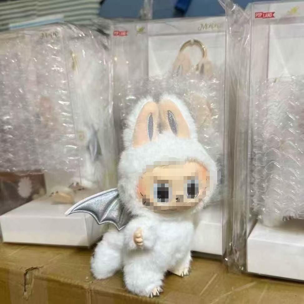 Bubble Angel Labu Blind Box Vinyl Heartbeat Plush Macaron Party Figure