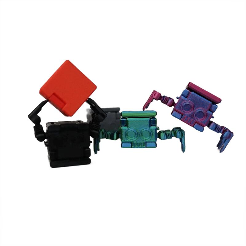 3D Printed Transforming Spider Cube Toy Creative Gadget Toy For Adult And Kids Desktop Decompression Cube Toy