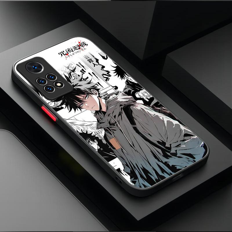 Anime Jujutsu Kaisen Case For Xiaomi Redmi Note 14 13 12 11 Pro Plus 5G 12S 11S 10S 10 9 Redmi 14C 13C 12C 12 4G A3 A3X Etui