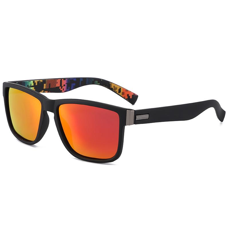 2024 Euro-American Men's Retro Square Polarized Sunglasses D518