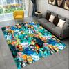 Tappeto Tappeto Carino Cartone Animato Barnacles degli Octonauts per Soggiorno Camera da Letto Decorazione Casa, Tappetino Antiscivolo per Divano Zerbino Regalo Bambini