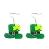 Clover Drop Earrings Dangle Earrings Acrylic Material Gift for Girlfriend Women