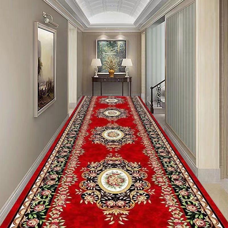 Corridor Carpet Long Hallway Area Rug Geometric Living Room Carpet Kitchen Aisle Mat Room Decoration Floor Mats