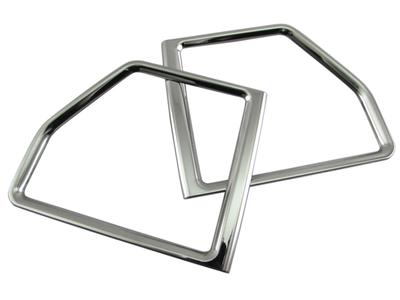 BRIGHTZ Finish Stainless Steel Plated Speaker Rings for Jimny JB64W JB64 JB B64 64 33557 Ultra-Mirror [SPEAKER-041]