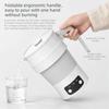 Thickened Silicone Electric Kettle Touch Control Travel Water Boiler Portable Kettle Household