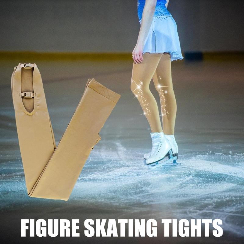 Stretchable Dance Tights Breathable Skating Stockings For Ice Skating With Enhancing Comfort And Durability