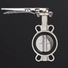 PFFLCN 304 Stainless Steel PTFE Butterfly Valve