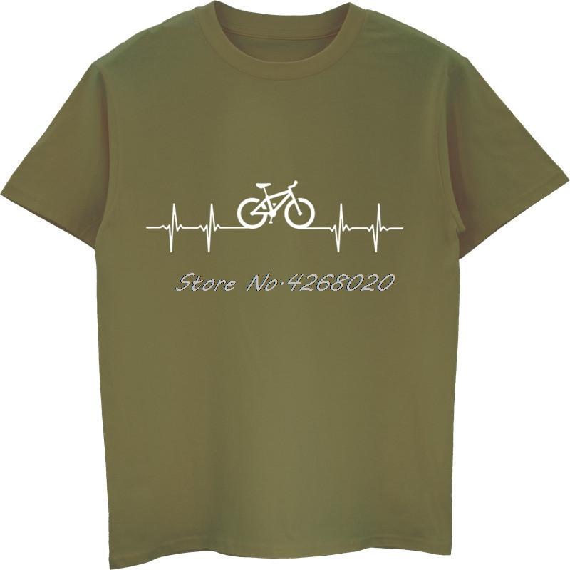 Summer Fashion Hot Sale Men T Shirt Cyclist Biker Biking Cycle Heart Enthusiast Hobby Mens Womens Cotton TShirt Cool Tees Tops